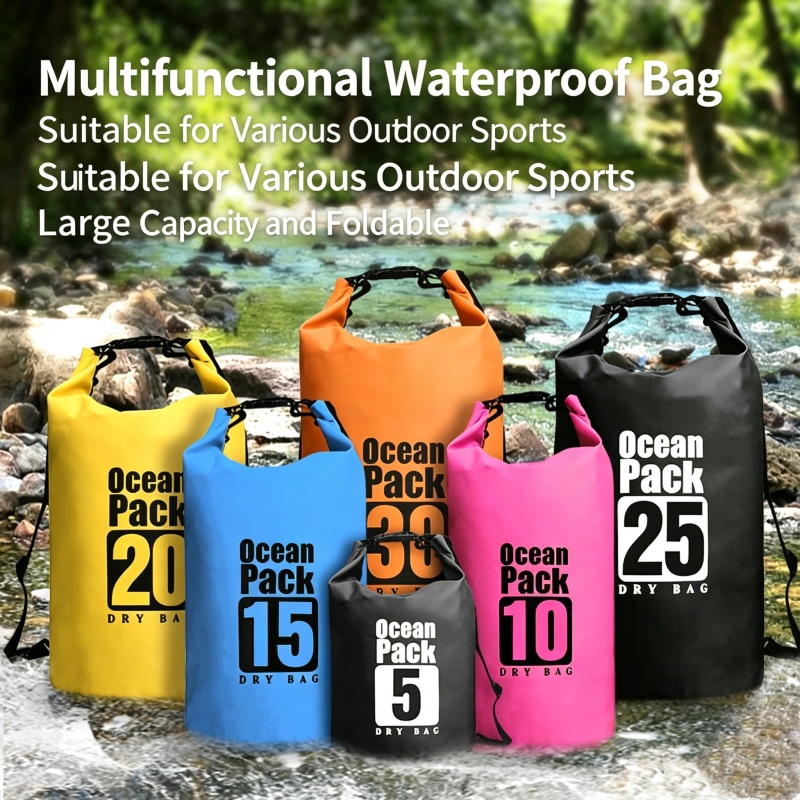 Fishing Boat Oar - Sac étanche pour la natation 5L/10L/20L/30L,