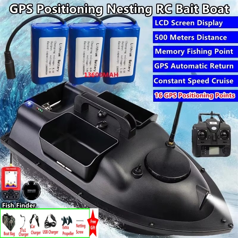 Bateau à appâts RC de pêche So - Fishing Boat Depth Finder avis et prix
